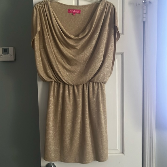 Nine & Co. Dresses & Skirts - Gold Slip Dress